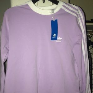 SOLD ON FB brand new adidas lavender long sleeve